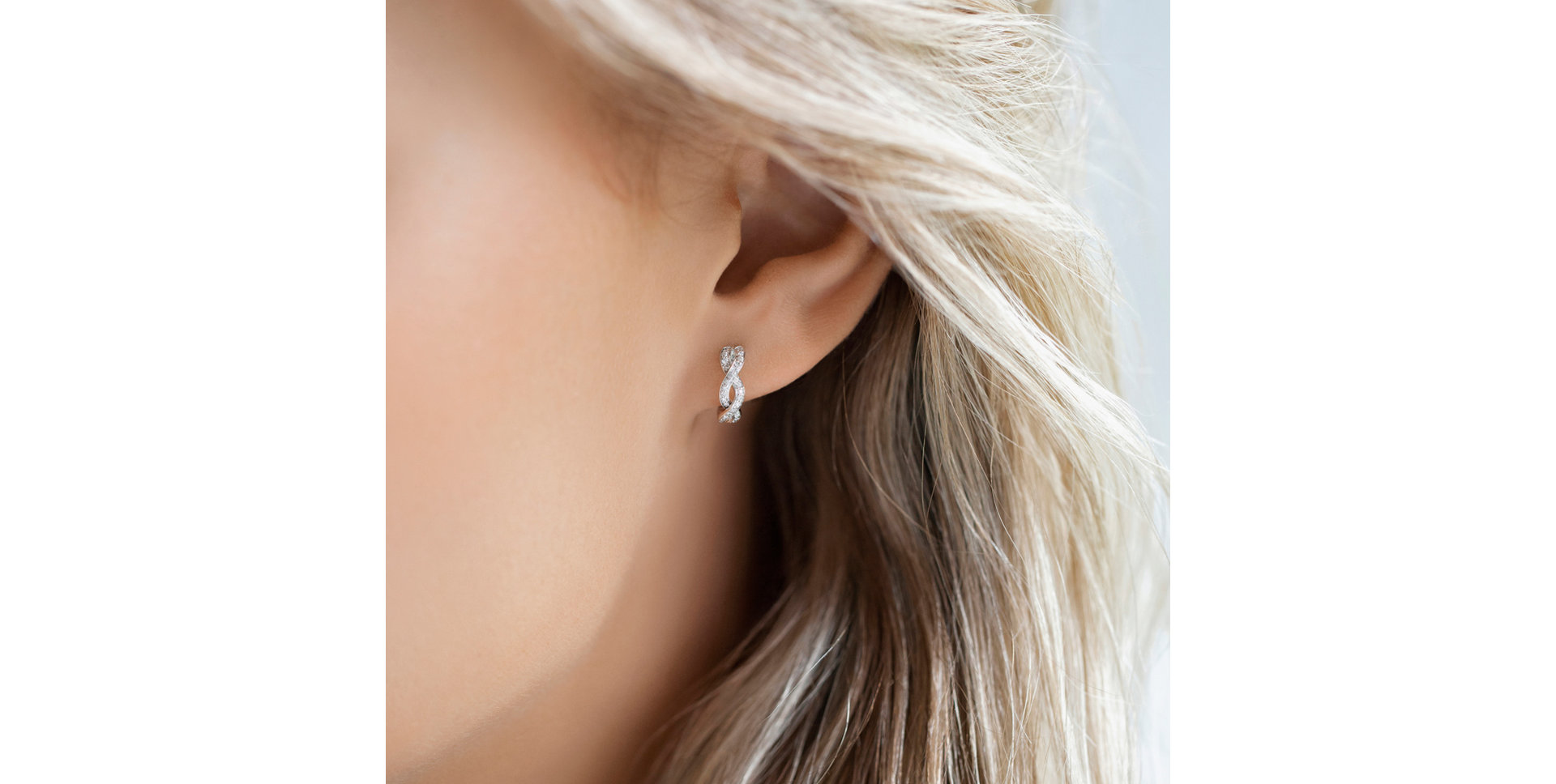 Náušnice s čiernymi diamantmi Dream Symphony