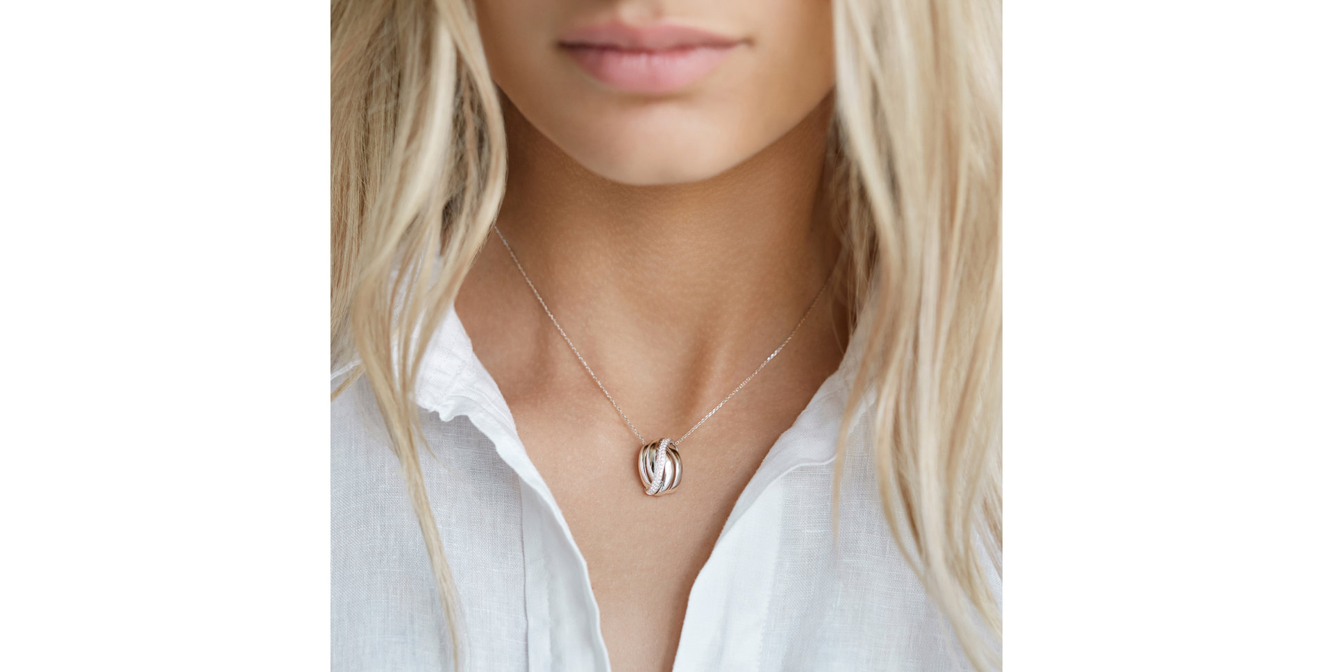 Přívěsok s diamantmi Sparkle Édith