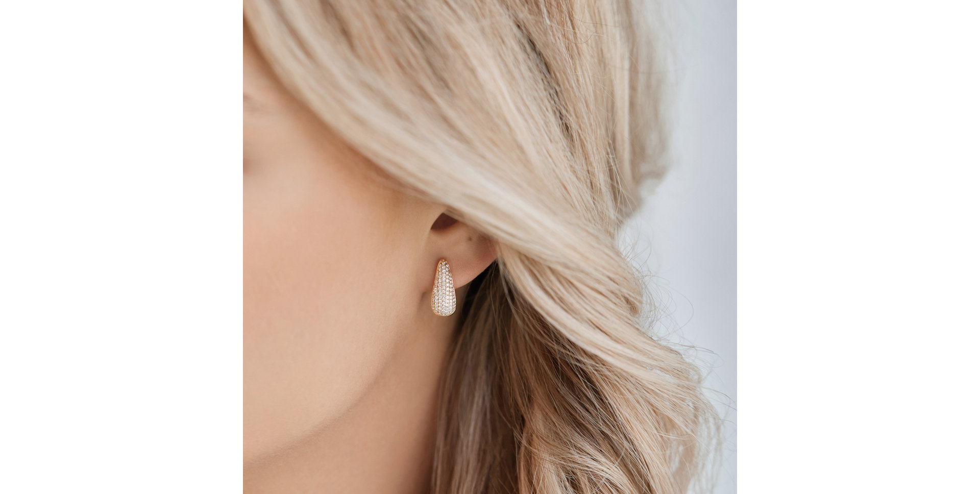 Náušnice s diamantmi Charming Gem