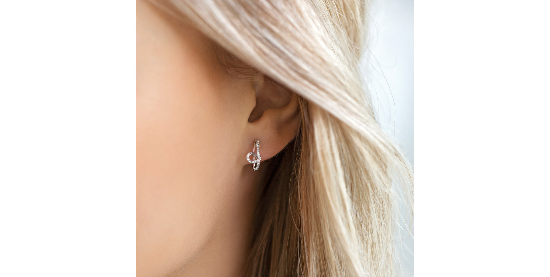 Náušnice s hnedými diamantmi Shine Melody