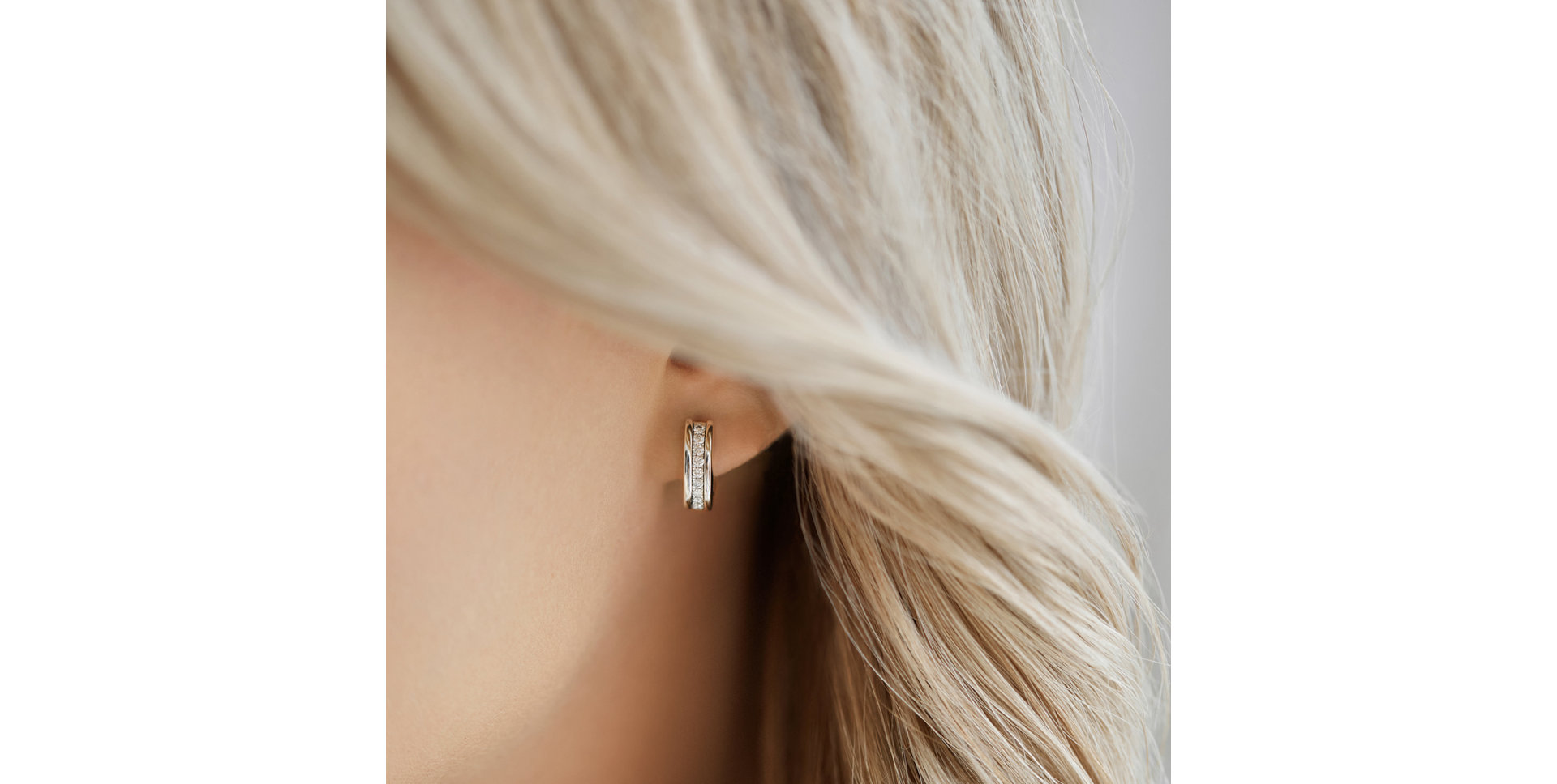 Náušnice s diamantmi Ray of Light