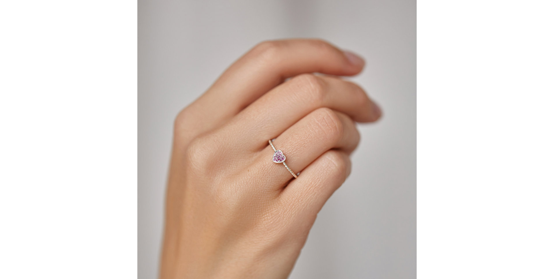 Prsteň s rubínmi Ruby Love