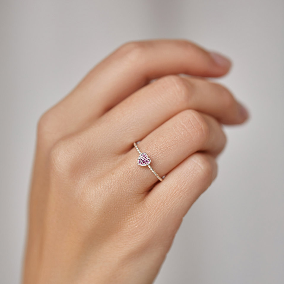 Prsteň s rubínmi Ruby Love