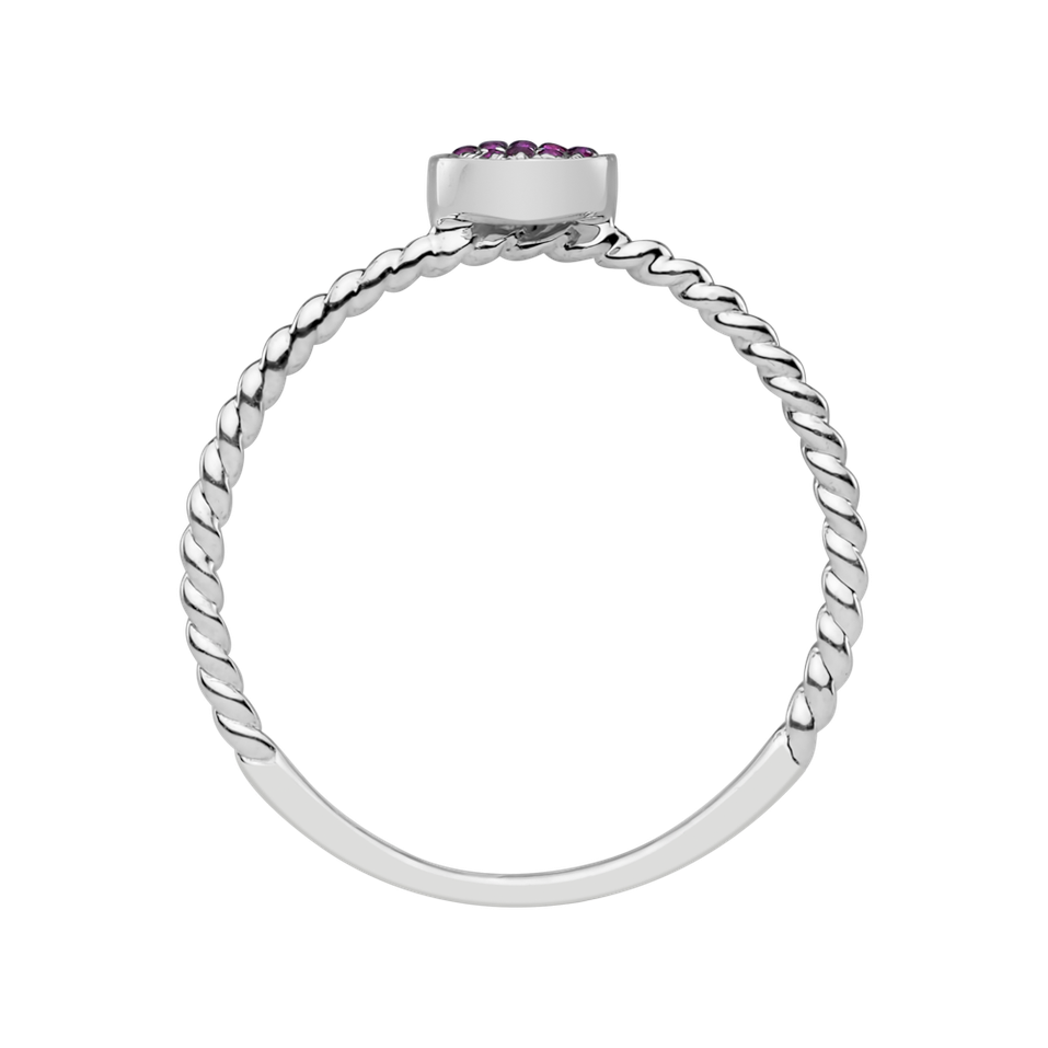 Prsteň s rubínmi Ruby Love
