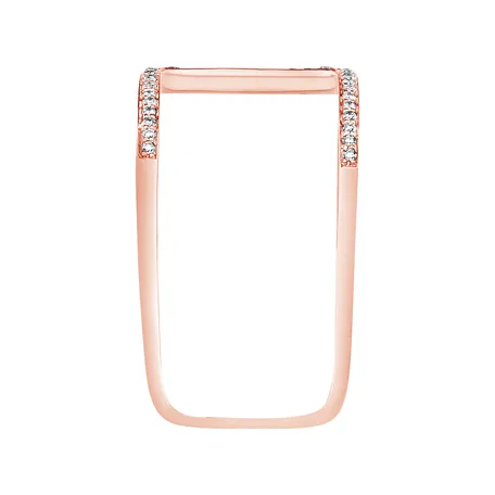 Prsteň s diamantmi Simply Luxury