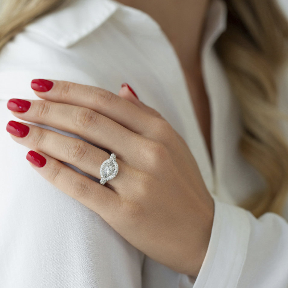 Prsteň s diamantmi Diamond perfect