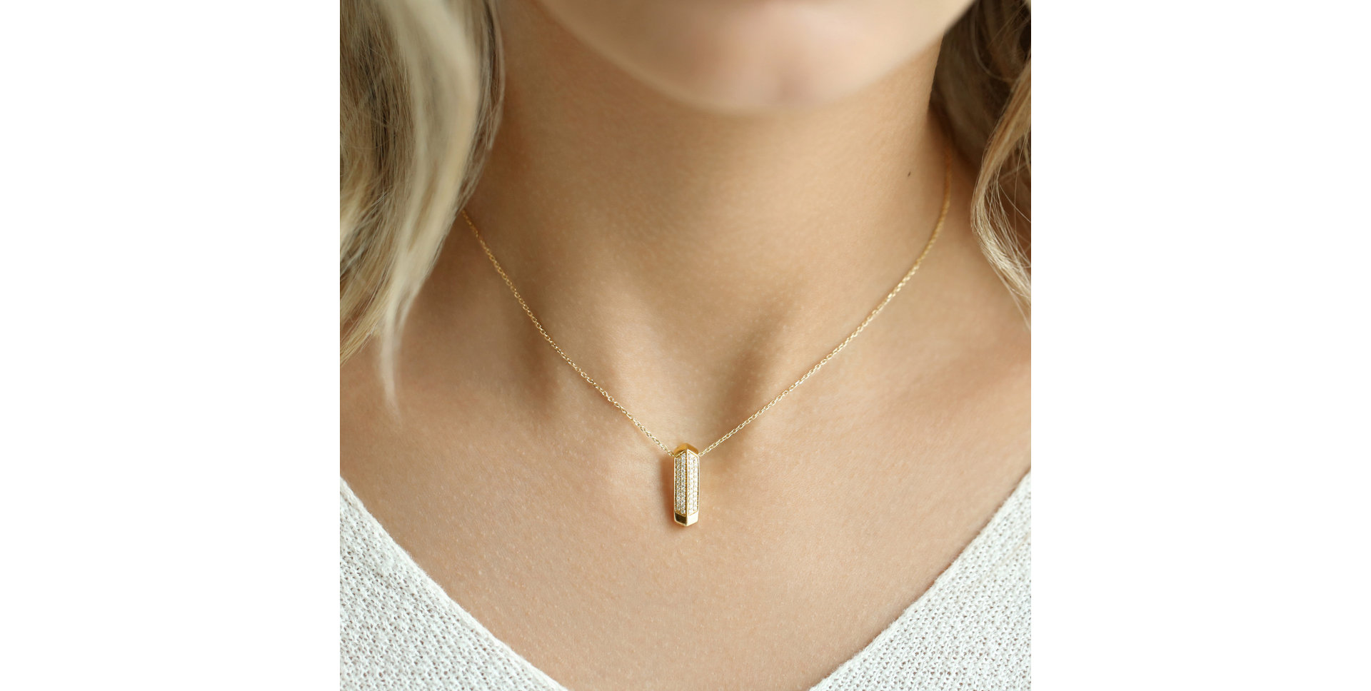 Přívěsok s diamantmi Sunshine Opium