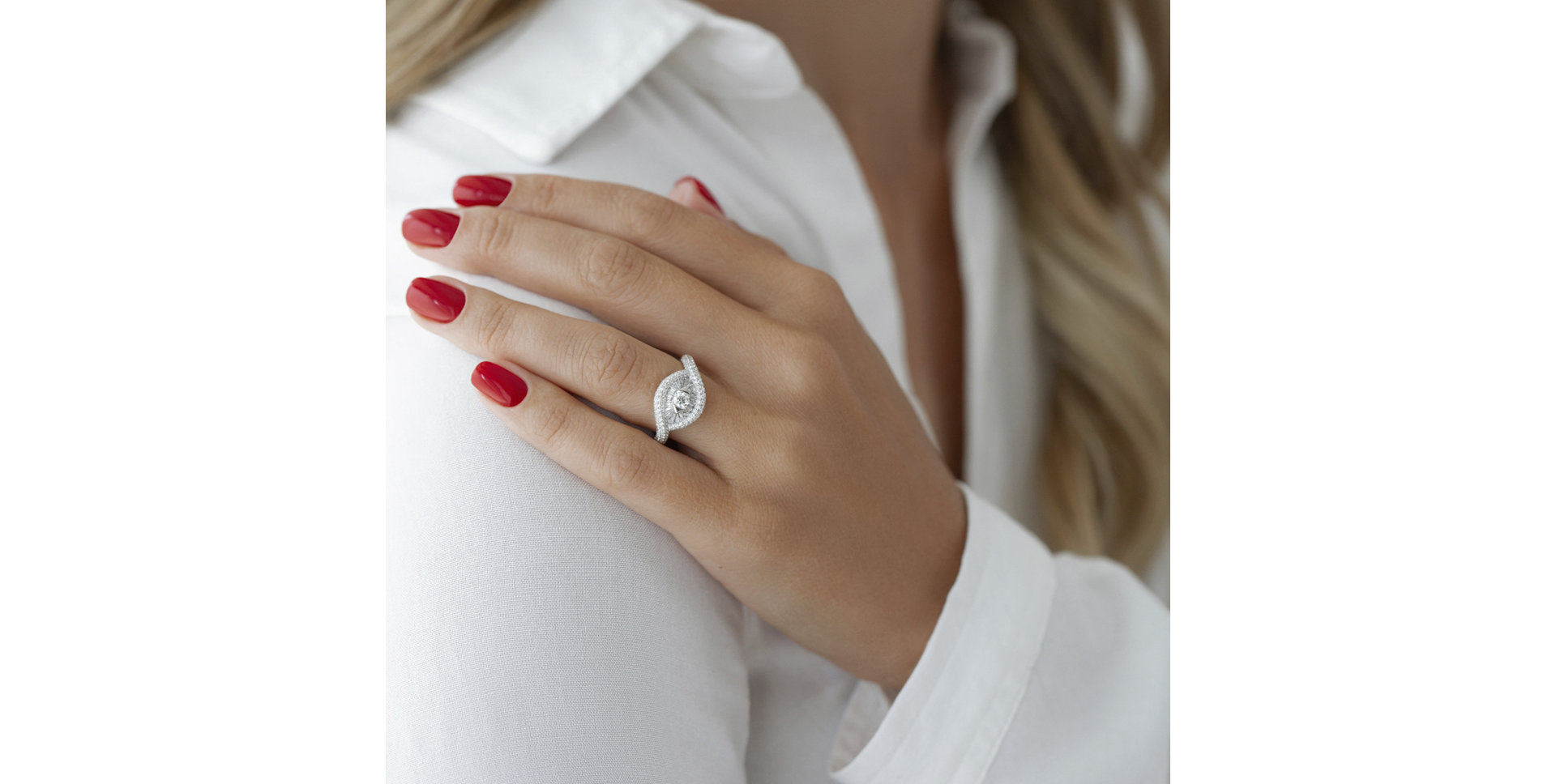 Prsteň s diamantmi Magic Glamour