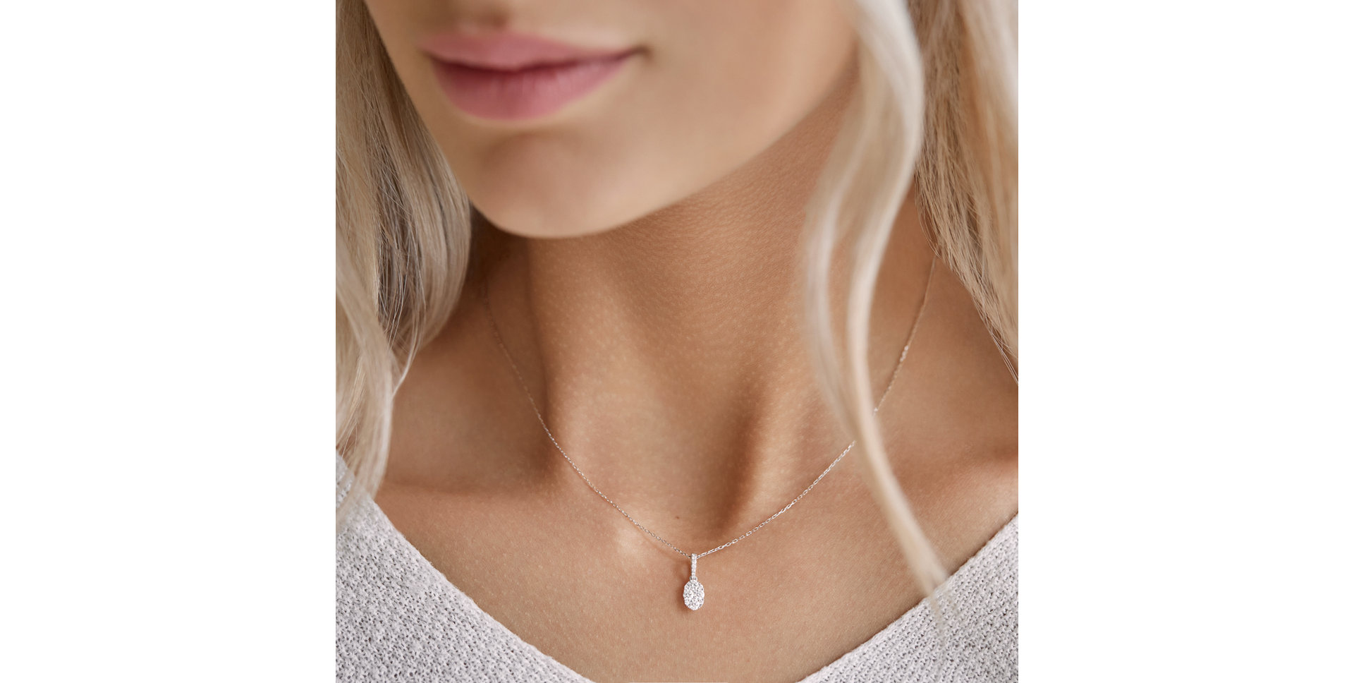 Přívěsok s diamantmi Frozen Charm