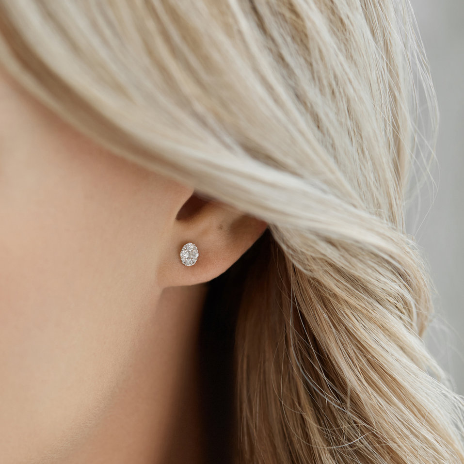 Náušnice s diamantmi One Thousand And One Nights