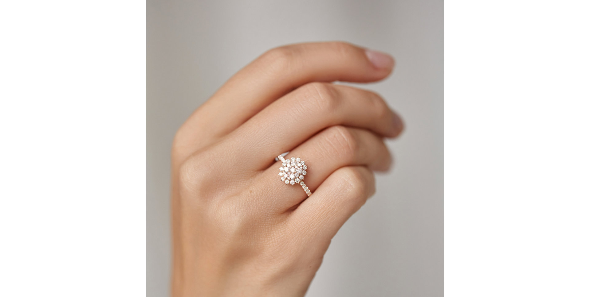 Prsteň s diamantmi Monarch Star