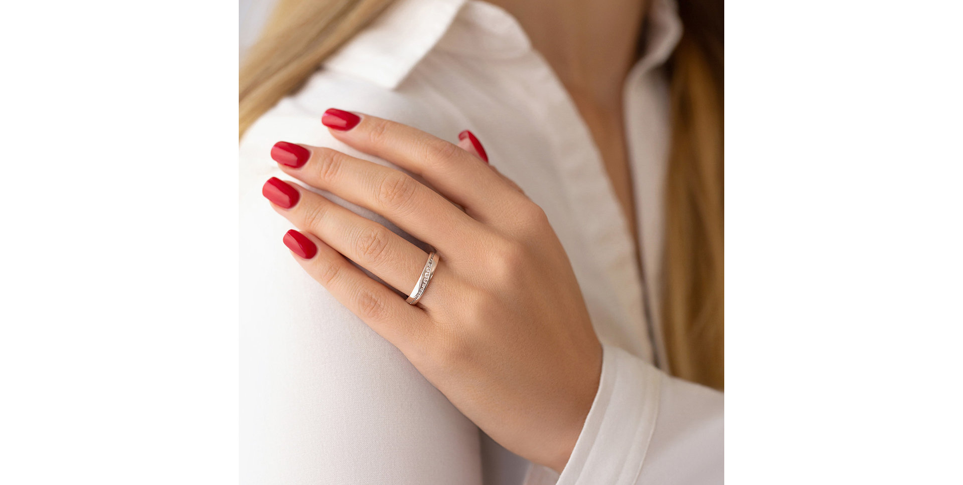 Prsteň s diamantmi Alexandra