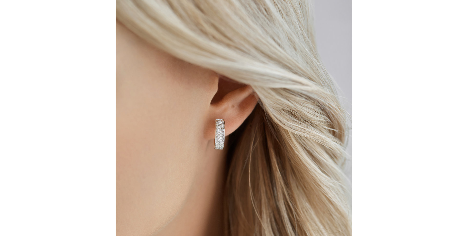 Náušnice s diamantmi Galaxy Diamond