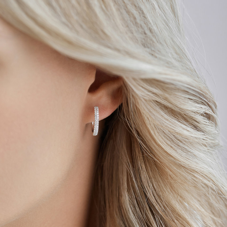 Náušnice s diamantmi Seductive Desire