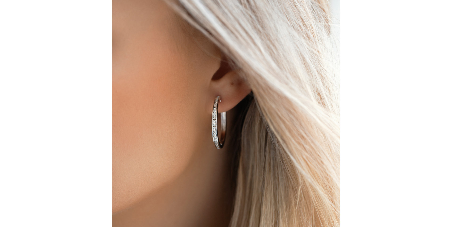 Náušnice s diamantmi Goddess Shine