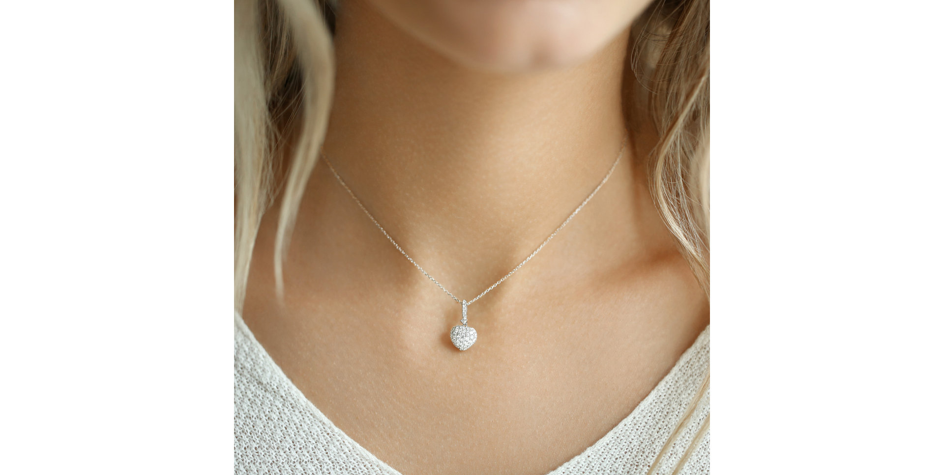 Přívěsok s diamantmi Shining Glory