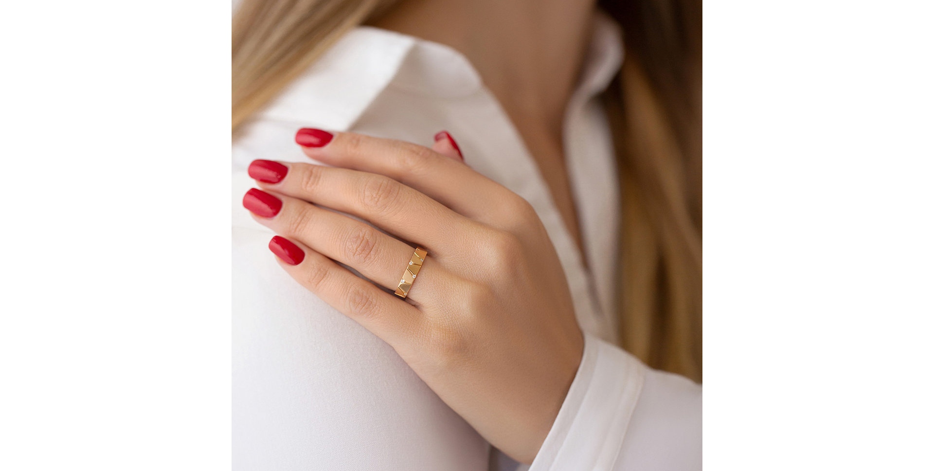 Prsteň s diamantmi Nova