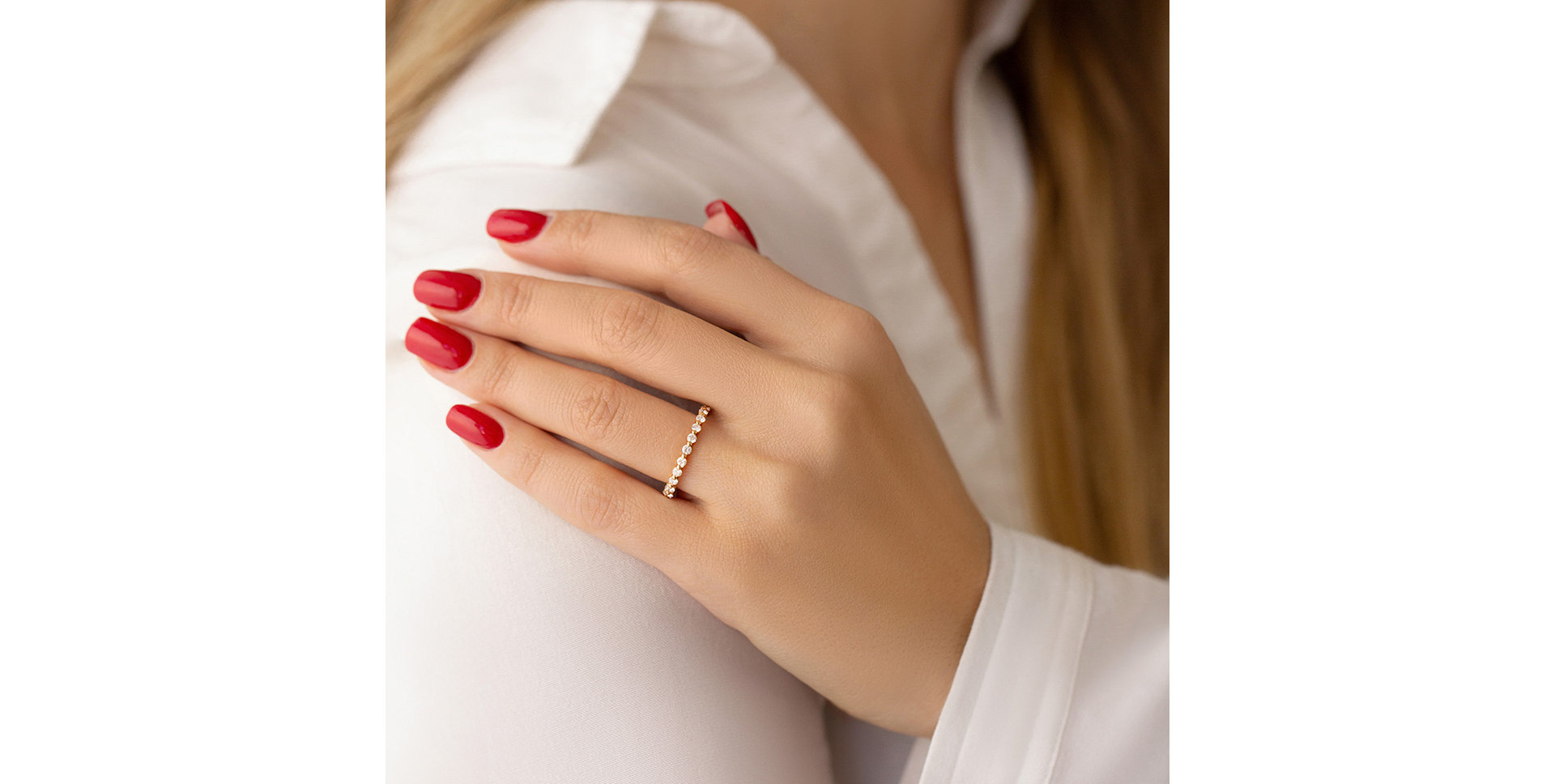 Prsteň s diamantmi Eleanor