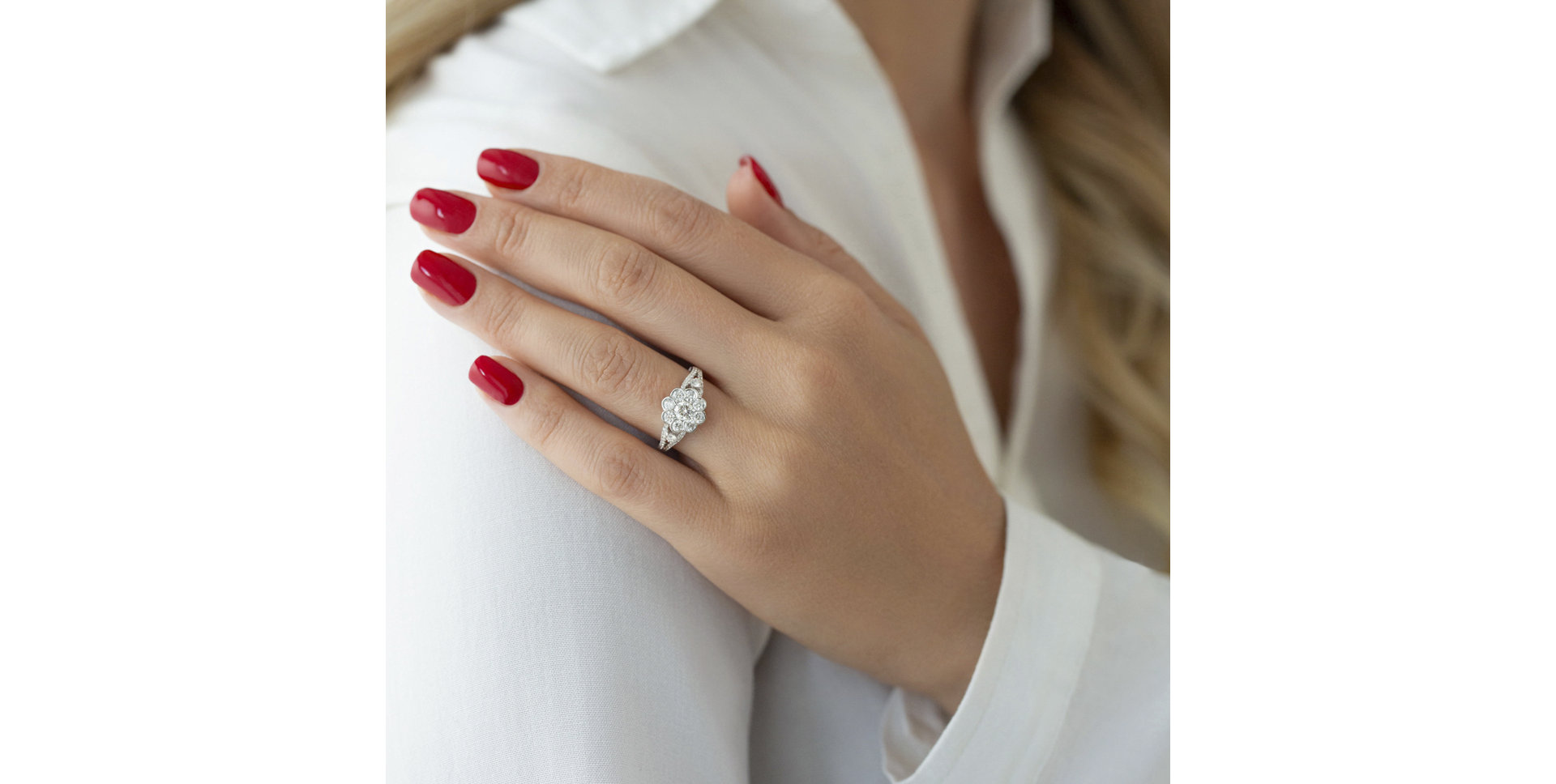 Prsteň s diamantmi Bérenger