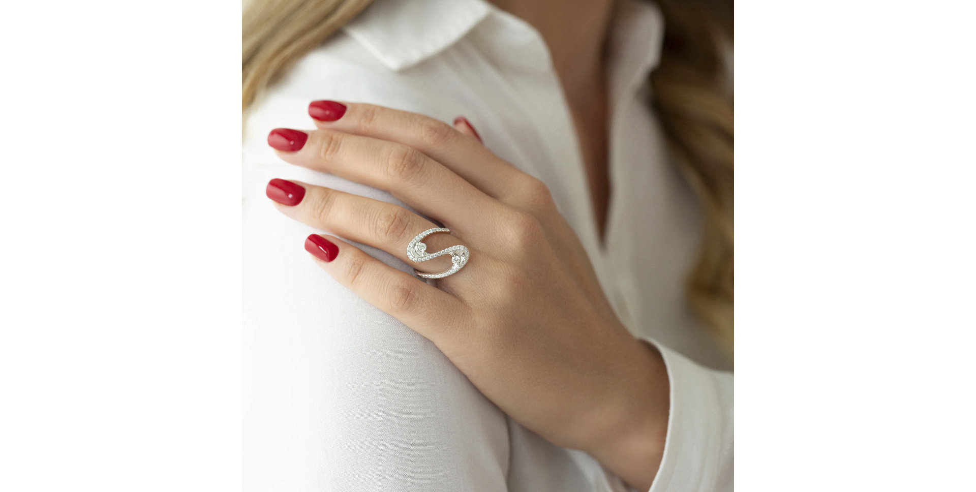 Prsteň s diamantmi Séverin