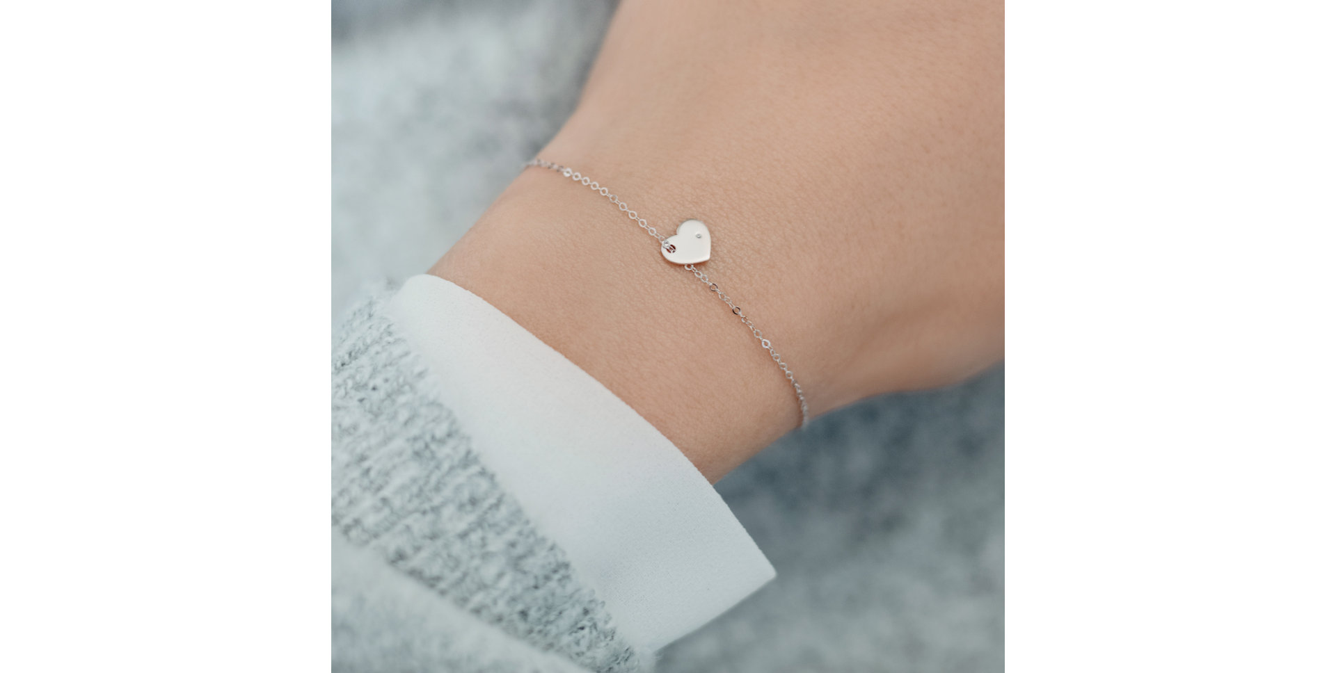 Náramok s diamantom Sweet Heart