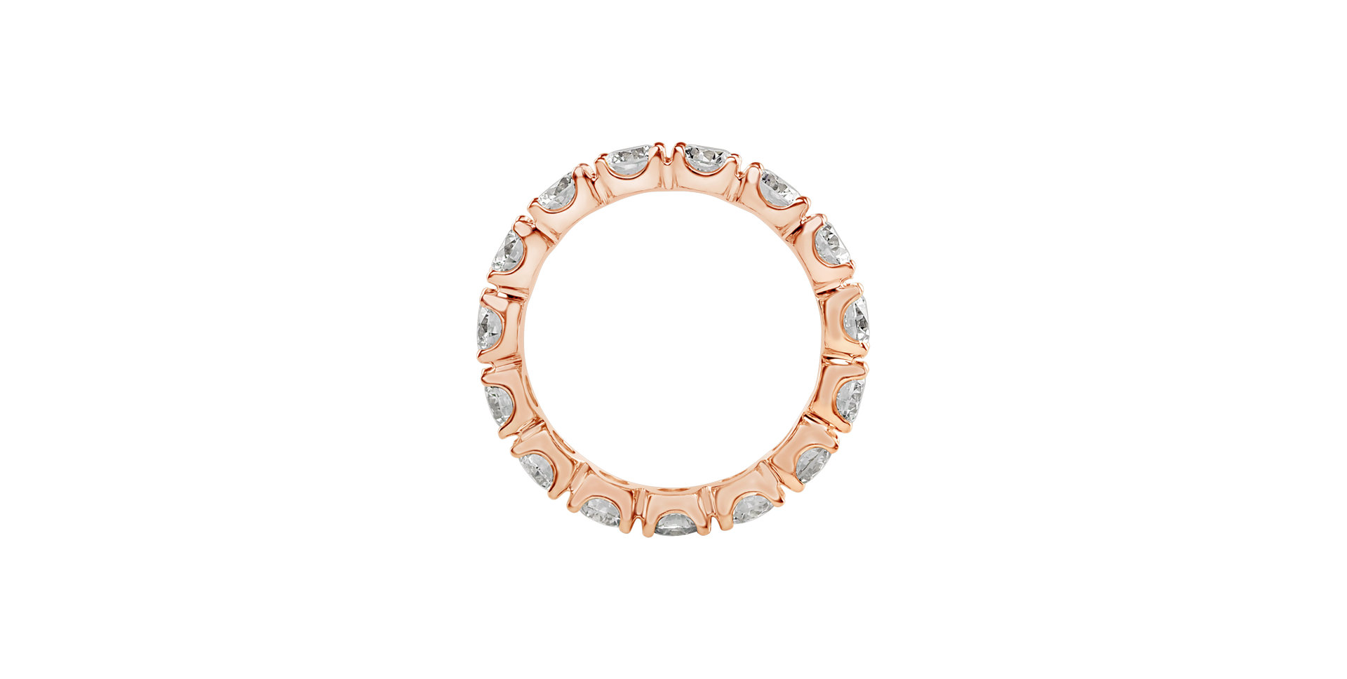 Prsteň s diamantmi Eternal Glow