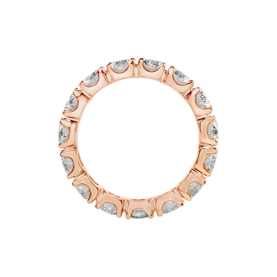 Prsteň s diamantmi Eternal Glow