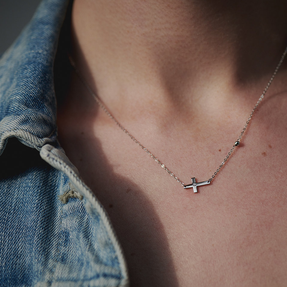 Náhrdelník s diamantom My Faith