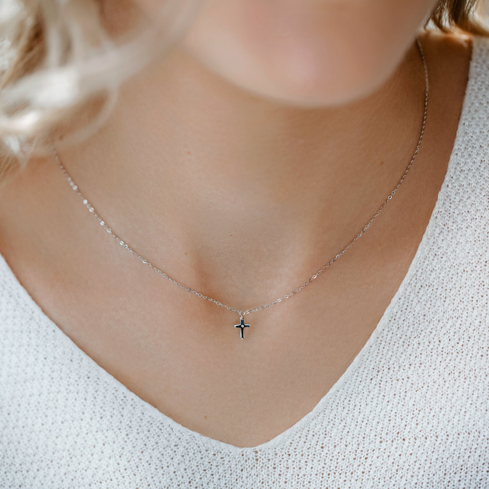 Náhrdelník s diamantom Believe