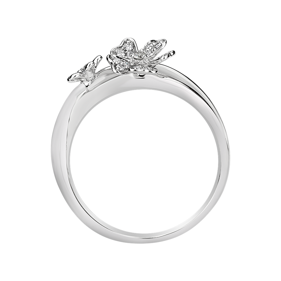 Prsteň s diamantmi Beautiful Meadow
