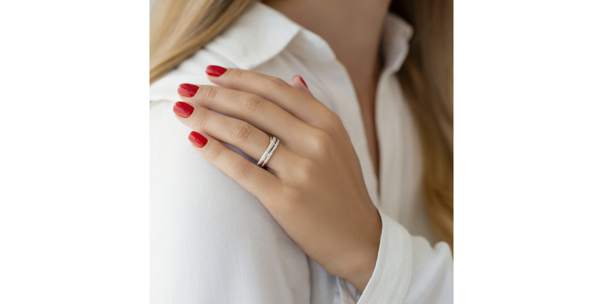 Prsteň s diamantmi Thibault