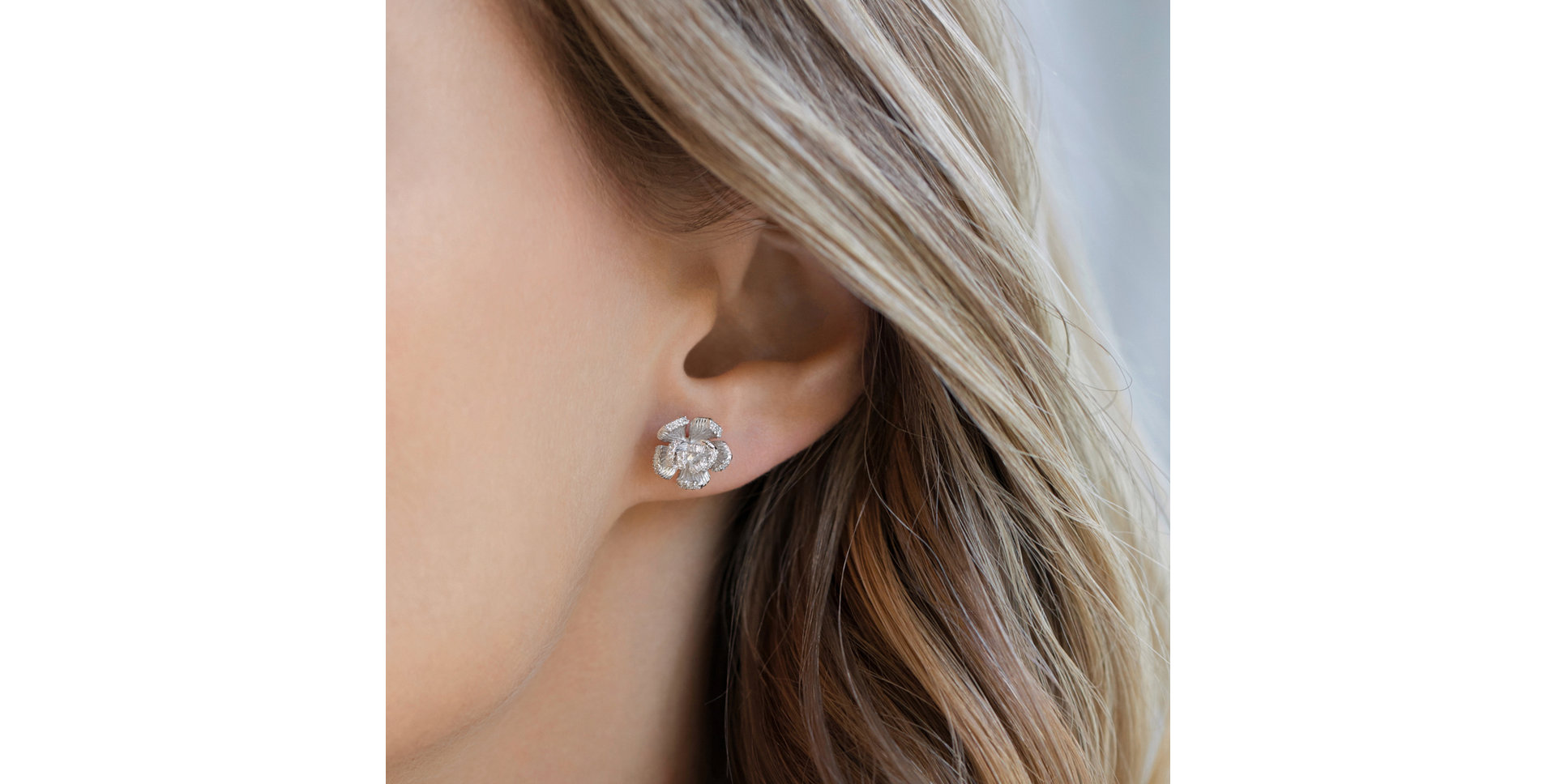 Náušnice s diamantmi Moose