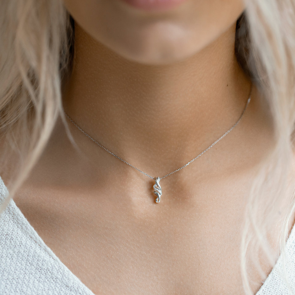 Přívěsok s diamantmi Essential Mellody