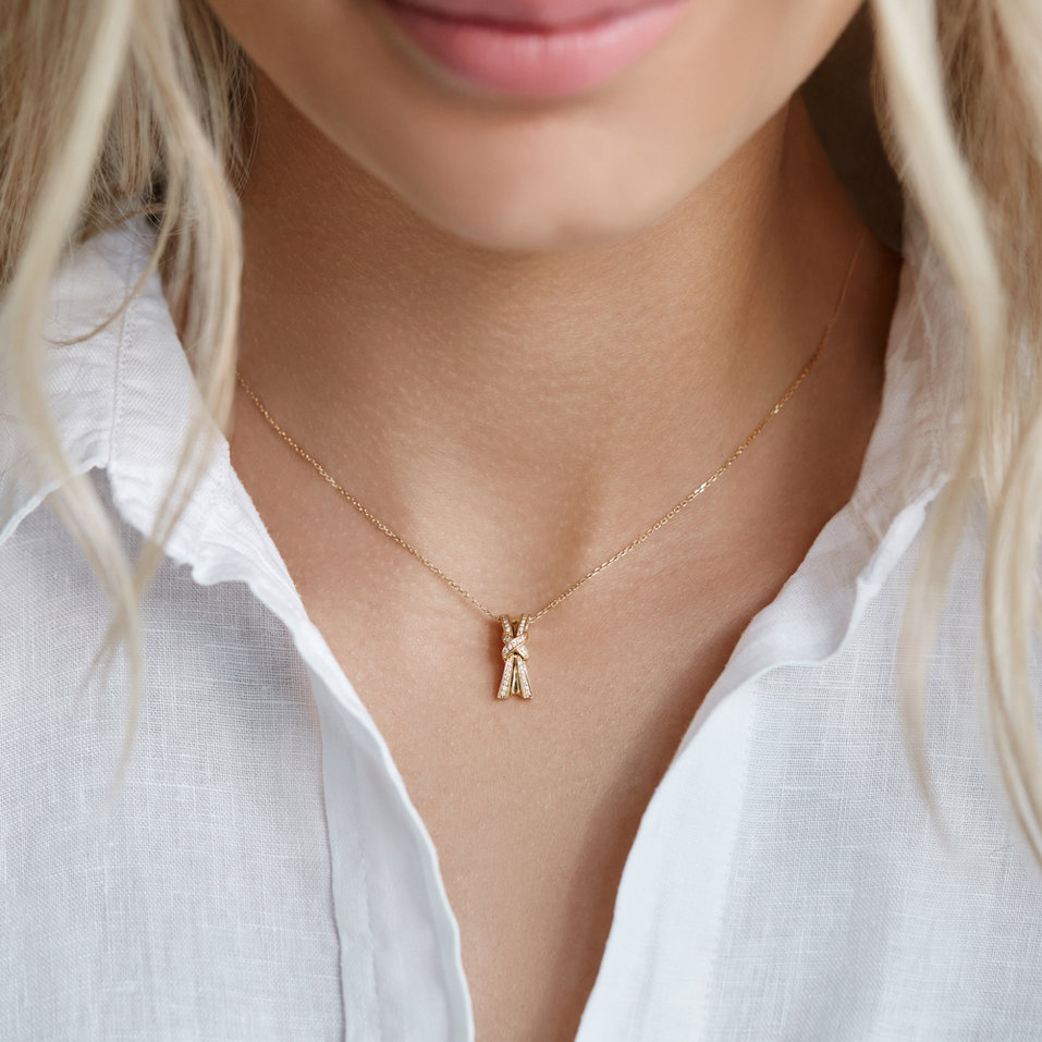 Přívěsok s diamantmi Bound by Love