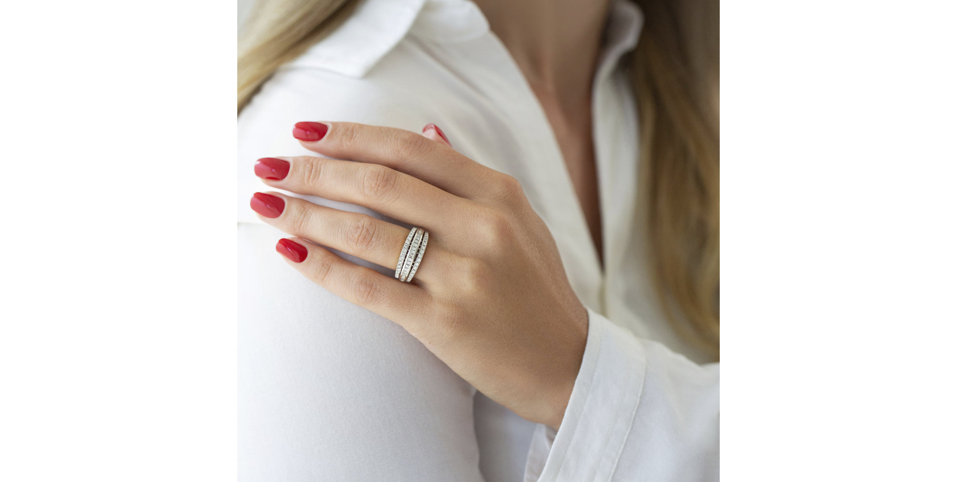 Prsteň s diamantmi Jean