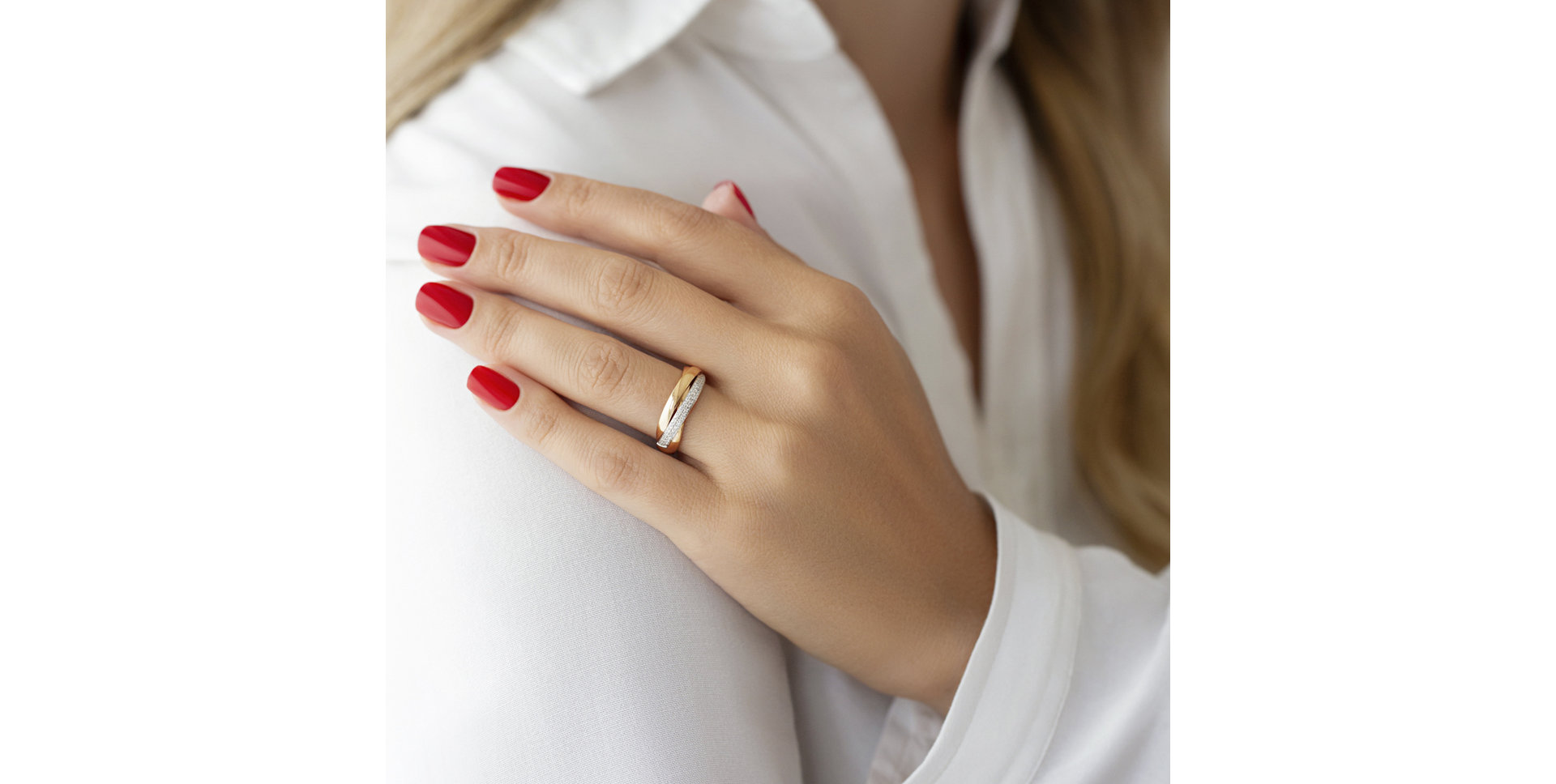 Prsteň s diamantmi Vanity Charm