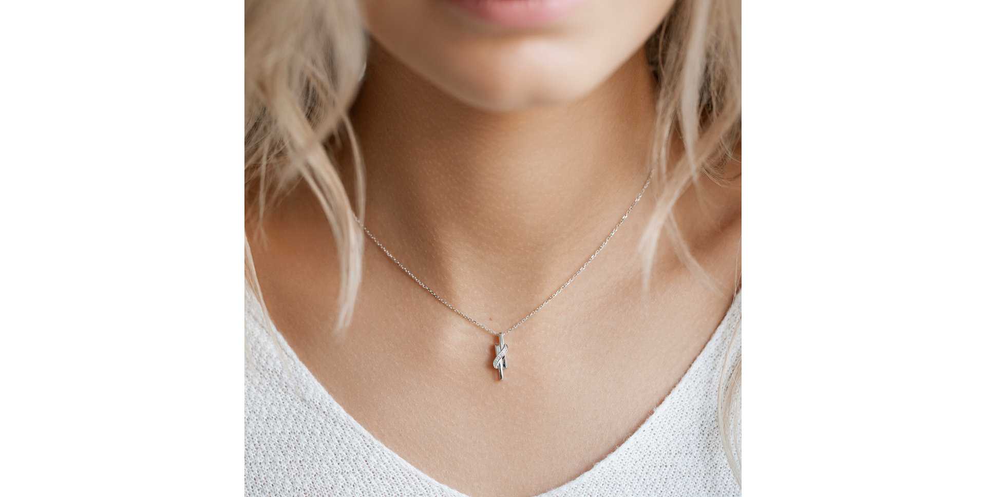 Prívesok s diamantmi Pure Fame