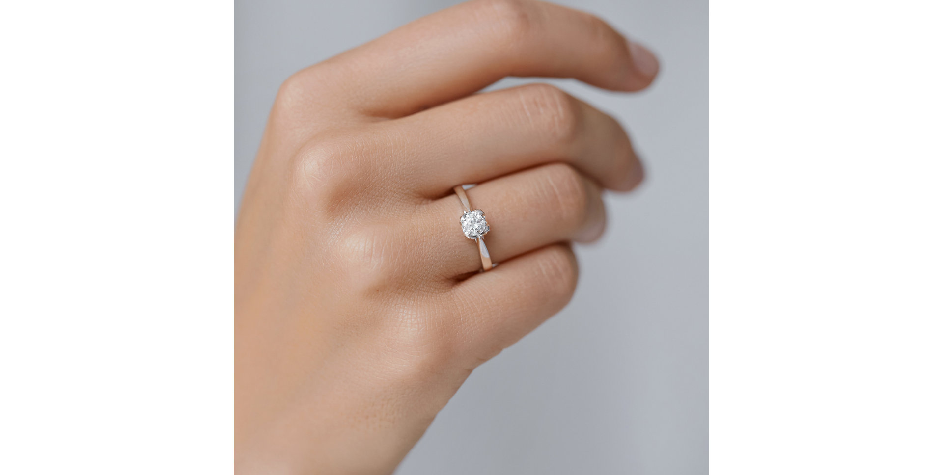 Prsteň s diamantom Parallel Promise