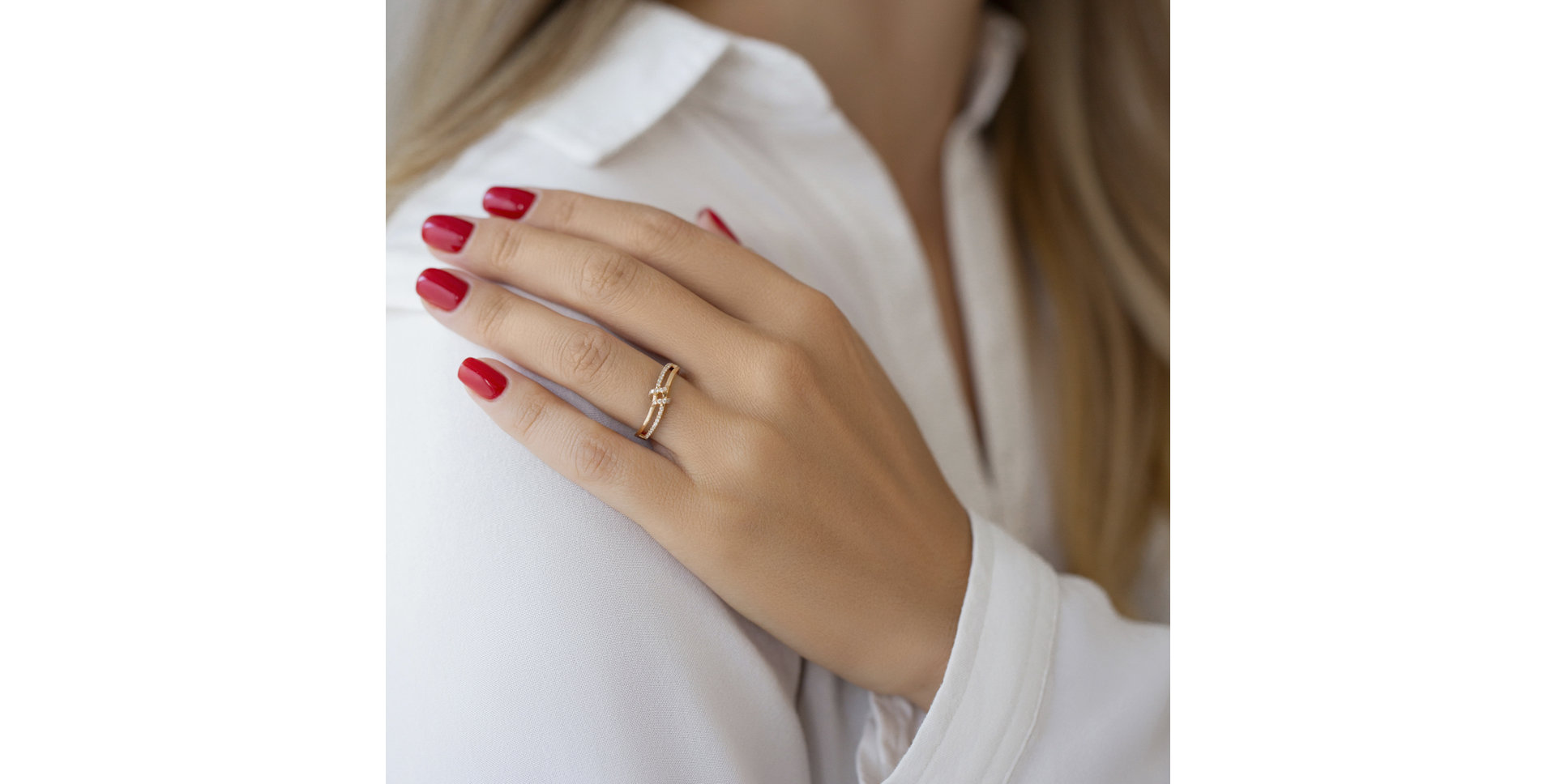 Prsteň s diamantmi Martinus