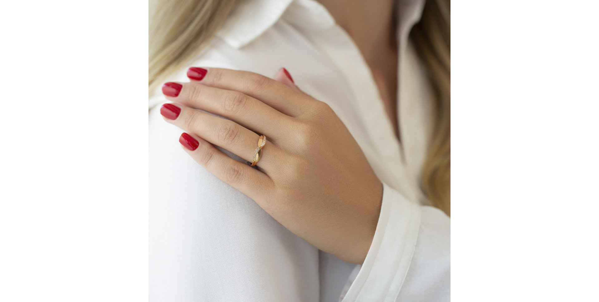 Prsteň s diamantmi Lucrezia