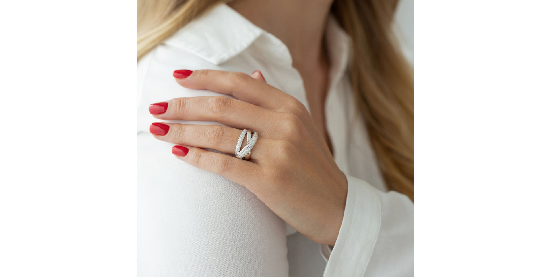 Prsteň s diamantmi Brilliant Touch