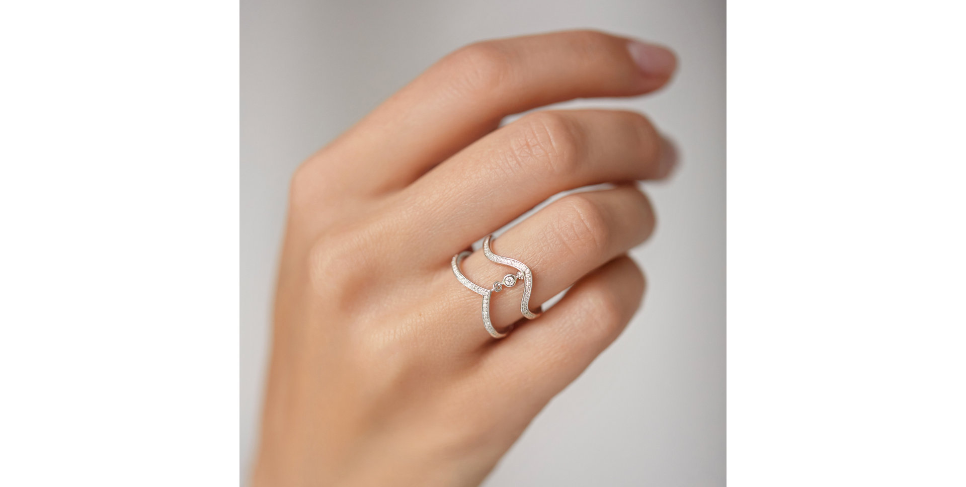 Prsteň s diamantmi Infinite Passion