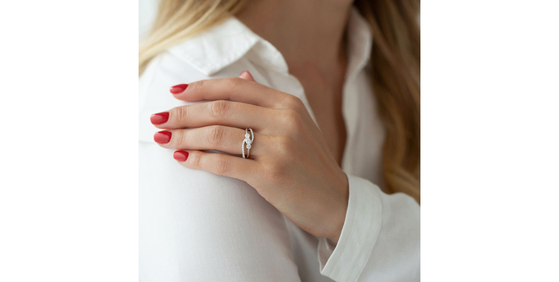 Prsteň s diamantmi Starshine Pleasure