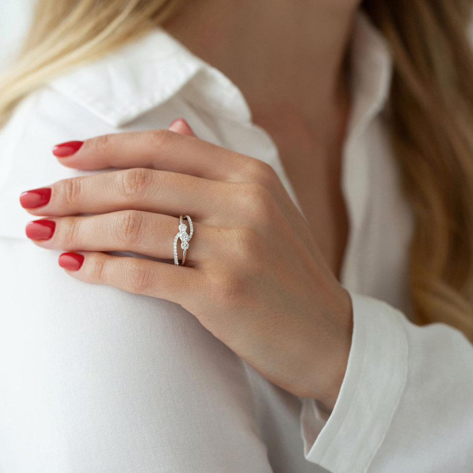 Prsteň s diamantmi Starshine Pleasure