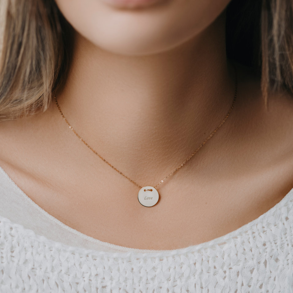 Náhrdelník s diamantom Love Splendor