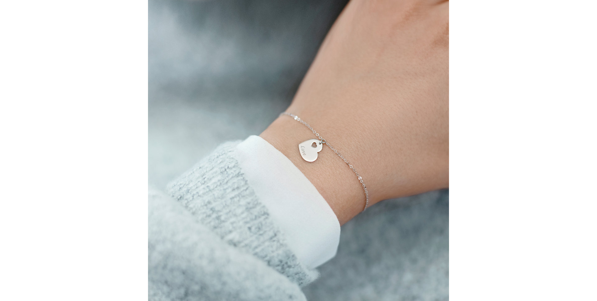 Náramok s diamantom Passion Heart