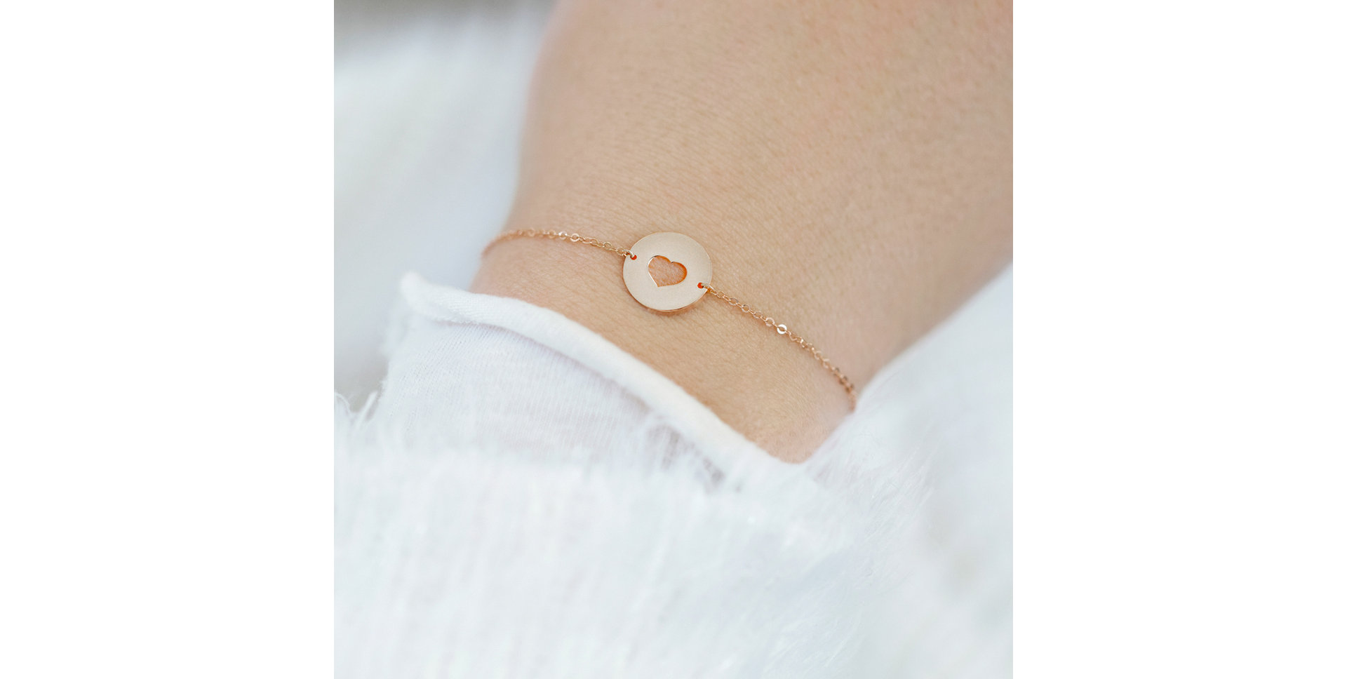 Náramok s diamantom Signature Heart