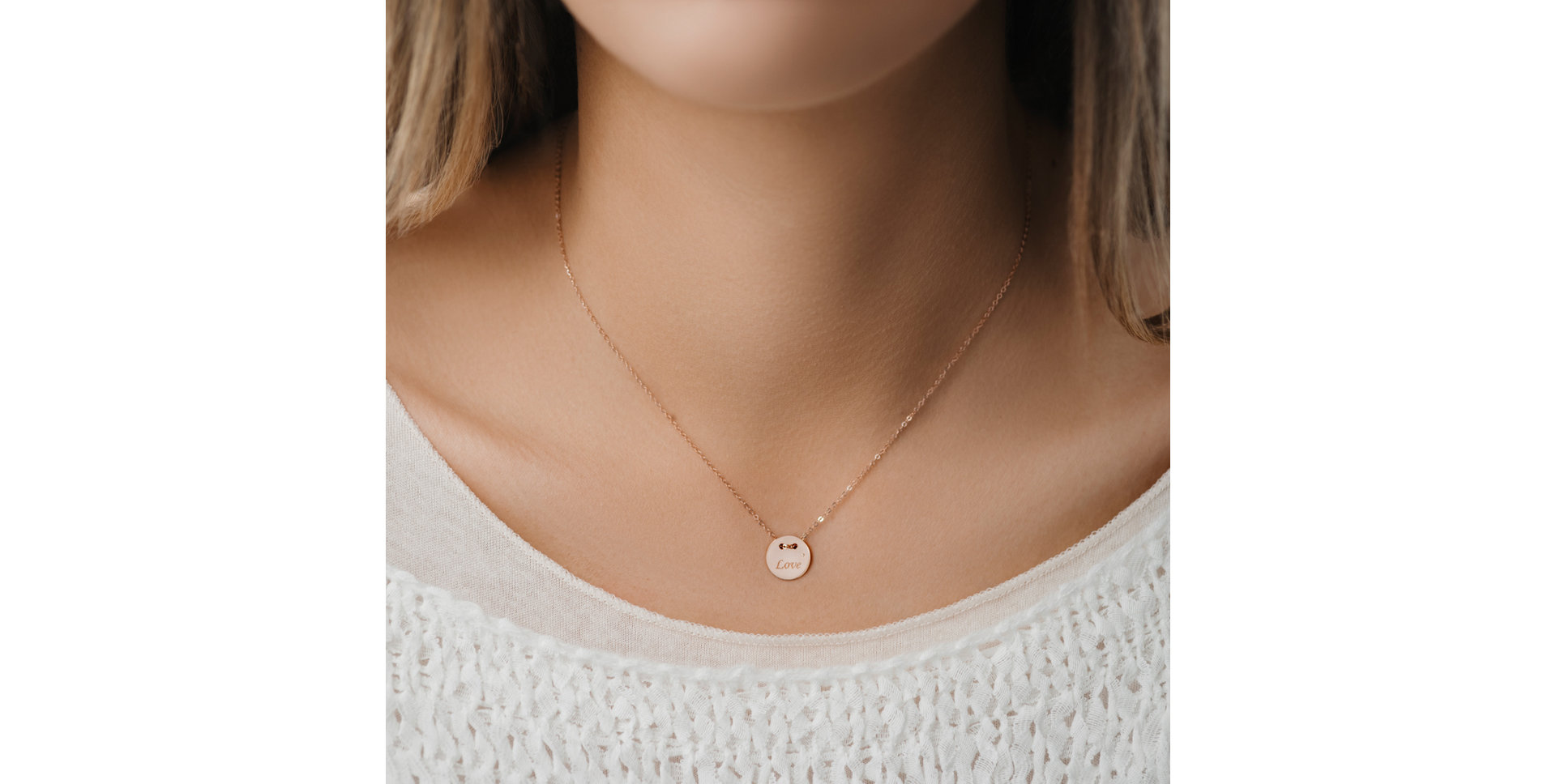 Náhrdelník s diamantom Love Splendor