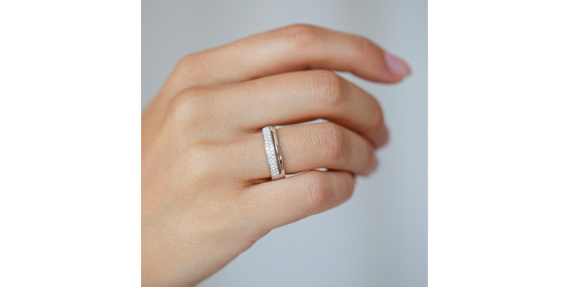 Prsteň s diamantmi Sparkling Essence