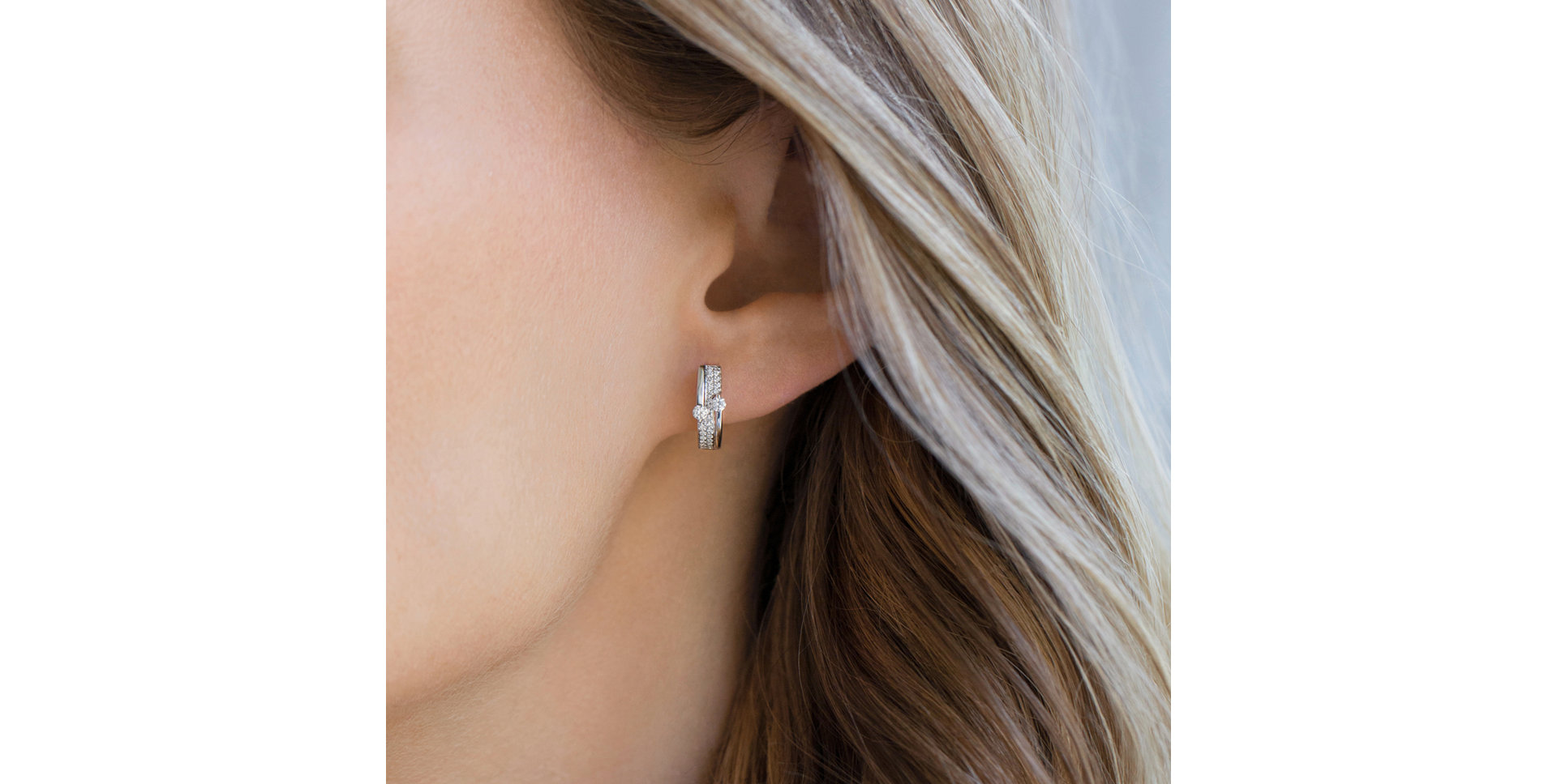 Náušnice s diamantmi Ester